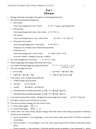 Jika mengacu pada buku siswa matematika smp/mts kelas 7 semester ganjil terdiri dari 4 bab. Totok Nupriyanto Rangkuman Materi Matematika Smp Klas 7 Pdf
