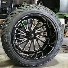 Black And Blue Tis Wheels Five R Trucks On Instagram Little Teaser Of Five R Jake Sema15 Build What You Know About Those Fueloffroad 26x16 On Fuel Wheels Truck Rims Rims For Cars