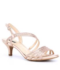 Alex Marie Layona Jeweled Satin Dress Sandals Dillard S Country Shoes Boots Wedding Shoes Low Heel Wedding Shoes