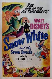 Snow White And The Seven Dwarfs Disney Movie Poster Snow White Movie Vintage Disney Posters Disney Posters