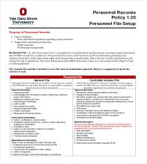 Employee Record Templates 26 Free Word Pdf Documents