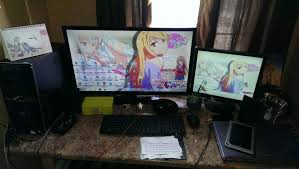 I Have A New Pc Setup And A New Desk Anime Amino Minimalist setups have become all the rage in modern gaming environments. pc setup and a new desk anime amino