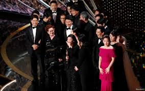 According to a study on academy award speeches, steven spielberg has been thanked more than god. South Koreans Celebrate Parasite S Historic Best Picture Win Voice Of America English