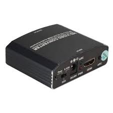 QVS HDMI 4K Audio De-Embedder/Extractor with HDMI Pass Through Port  HD-ADE4K - The Home Depot