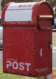 Red Australia Post Box Byron Bay Australia Post Box Byron Bay Australia Australia