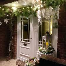 Unsere Haustur Winterlich Dekoriert Mit Bildern Weihnachtsdekoration Turdekoration Weihnachten Weihnachtsdeko Aussen