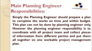 Perform engineering duties in planning and designing tools, engines, machines, and other mechanically functioning equipment. L1 Introduction To Planning Engineer Job Role Youtube