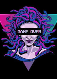 It is characterized by nostalgia and surrealist engagement with the popular entertainment, technology and advertising of previous decades. Medusa Vaporwave Aesthetic Poster By Aestheticalex Displate