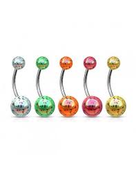 Site de vente boule seule pour body piercing & bijoux en tous genres. Piercing Nombril Boules Taches Metallise Voici Pour Vous Un Somptue