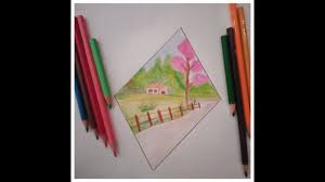 Nature Scenery Drawing For Beginners Easy And Step By Step Art By Imma Drawing For Beginners Nature Drawing Drawings