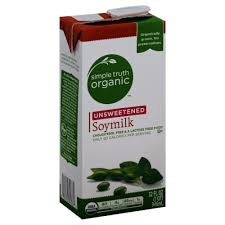 Simple Truth Organic Unsweetened Soymilk 32 Fl Oz Baker S