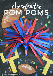 pom poms a fun tissue paper craft