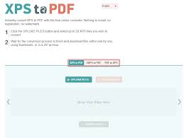 You can also drop files and folders here. 4 Best Free Online Xps And Oxps To Pdf Converter Gear Up Windows 11 10