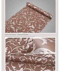 Jadi untuk itu kita tidak akan bisa membuat warna. Big Sale Wallpaper Sticker Dinding Motif Batik Warna Coklat Emas Gold Lazada Indonesia