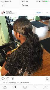 Hairstyle For Black Girls Ponytail Blackgirlmagic Hair Styles Side Ponytail Hairstyles Birthday Hairstyles