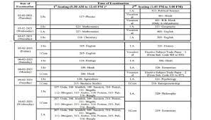 Bihar board intermediate annual examination 2021 ke liye date ghoshit kar diya gya hai. Bseb 12th Exam Date Sheet 2021 Bihar Board Releases Intermediate Exam Time Table Direct Link Higher News India Tv