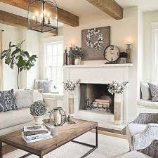 Third country living room ideas are seen from the use of indoor materials such as walls made of wood or bricks on fireplaces. Modern Rustic Country Living Room Decor Wowhomy