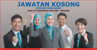 Permohonan adalah dipelawa daripada warganegara malaysia yang tuesday, september 6, 2016 jawatan kosong di melaka jawatan kosong di ptptn jawatan kosong kerajaan jawatan kosong kerani kerajaan. Jawatan Kosong Kerani Rhb Bank Terbuka Kepada Warganegara Malaysia Yang Berminat Untuk Berkerja Sebagai Kerani Di Rhb Bank Job Need A Job Bank