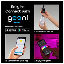 Geeni 60 Watt Equivalent Prisma Plus 800 A19 Dimmable And Tunable White Led Light Bulb Multicolor Wi Fi Smart 20 Led Light Bulb Led Smart Bulb White Led Lights