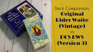 Learn vocabulary, terms and more with flashcards, games and other study tools. Deck Comparison Original Rider Waite Vintage V Pamela Colman Smith Rws Tarot Version 3 Youtube