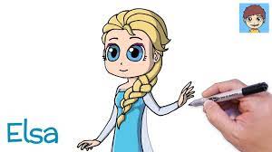 Inspirant impressionnant coloriage a imprimer disney channel comment dessiner la belle au bois. Comment Dessiner Frozen Elsa Facilement Dessin Facile A Faire Dessin Princesse Disney Youtube