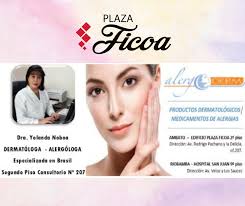 Plaza Ficoa en conjunto con Alergo Der da a conocer a su público: Dra. Yolanda  Noboa Dermatóloga