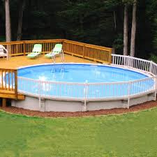 Above ground pools are an affordable option for anyone seeking a summer splash, but like most don't try to balance your water chemistry until the pool is cleaned and the chlorine level is back to you've successfully opened your above ground pool diy style! Sunnyroyal 24 X 60 Above Ground Swimming Pool Deck Fence Panel Screen Level Top Guard Above Swimming Pool Safety Fencing Products White 8 Pieces Section A Amazon In Garden Outdoors
