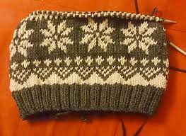 Anleitung für einen pulli im norwegermuster in. Schoenstricken De Mutze Im Norwegermuster Stricken
