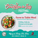 Farm to Table Meal