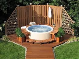 Mind Blowing Ideas For Patio Hot Tubs Hot Tub Garden Small Hot Tub Hot Tub Landscaping