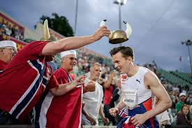 That inaugural record was the performance by charles bacon at the 1908 olympics. Norway S Warholm Breaks 29 Year Old 400m Hurdles World Record Cgtn