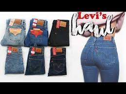 Haul Try On Levis Jeans 501s Mile High Etc