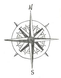 How to draw a compass rose easy. Compass Rose Drawings With Quotes Quotesgram