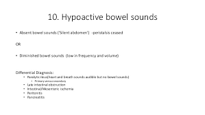 Bowel Sounds