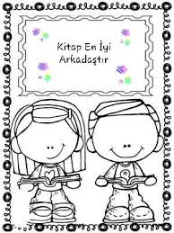 Kitap Kutuphane Kitap Haftasi Boyama Sayfalari Kitap