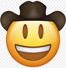 Do you even remember words? Download Emoji Png Icon Cowboy Emoji Png Large Clipart Png Photo Toppng