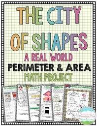 Engage Your Students With This 12 Page Real World Perimeter And Area Math Project Your Class Will Be Mas Math Projects Project Based Learning Math Maths Area