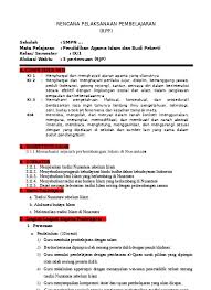 Mgmp pai merupakan wadah profesionalisme guru pai smp negeri dan swasta kabupaten bekasi ( pai ) tempat kegiatan mgmp pai adalah unit kerja ketua atau sekretaris dan tempat lain yang ditunjuk pusat organisai mgmp pai smp kab. Rpp Pai Smp Kurikulum 2013 Kelas 9 Bab 10