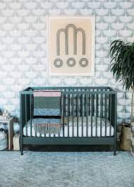 Sophisticated Modern Nursery With An Olive Green Crib On 100 Layer Cakelet Sophisticated Nursery Nursery Neutral Gender Neutral Nursery Design