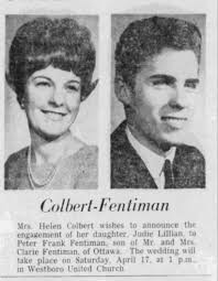 Marriage of Judie Lillian