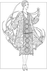 Her original illustrations for garfinckel's department store, along with her original drawings from dover's fashions of the first ladies coloring book, are archived at the smithsonian's national museum of american history. Creative Haven Jazz Age Fashions Coloring Book By Ming Ju Sun Coloring Page 4 Fashion Coloring Book Fashion Coloring Pages Coloring Pages Fashion