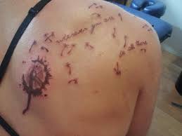 sink n' ink tattoos dandelion tattoo