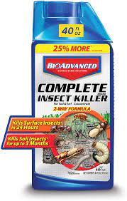 Kills listed soil insects for up to 3 months. Bioadvanced 700270b Science Based Solutions Grub Ant Mosquito Killer For Lawns Pest Control 40 Oz Concentrate Insect Repellents Garden Outdoor Amazon Com