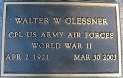 Corp Walter Wayne Glessner (1921-2003)