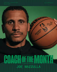 Coach of the Month for the 5th time 👏👏👏👏👏 Congrats, Joe ☘️
