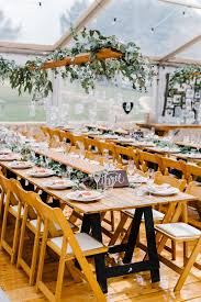 Wooden Padded Folding Chairs Vintage Timber Trestle Tables Clear Marquee Wooden Trestle Table Wooden Folding Chairs Clear Chairs