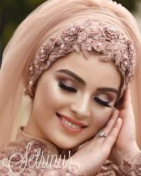 Image May Contain One Or More People And Closeup Wedding Hijab Styles Muslimah Wedding Dress Disney Wedding Dresses
