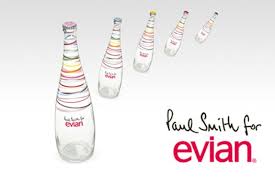 Bouteille Evian Par Paul Smith Bouteille Evian Bouteille Eau Evian