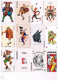 In the 1860's euchre was a very popular trick taking game and the highest trump the best bower later turned into the joker and was included in decks of cards so they could play euchre. Joker Lot Best Of The Best 70 Items Some Old Playing Card Deck Culls Must See 1761323787