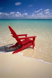 Pin By De Vellis On Summer Red Beach Beach Chairs Beach Quotes